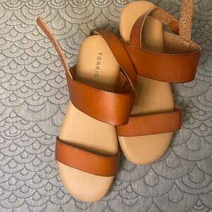 Torrid Tan Sandals Minimalist Design